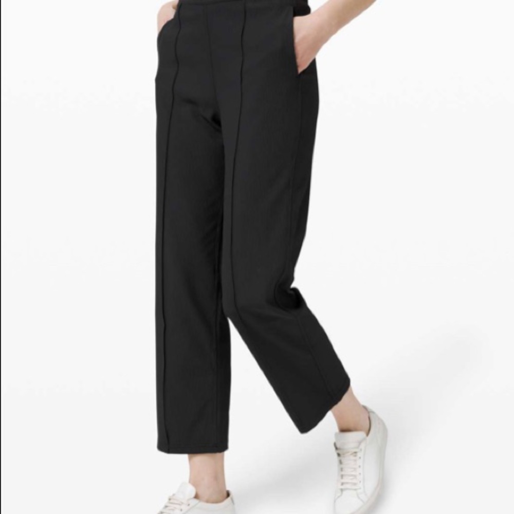 New Lululemon Black Urban Strides Pant, 6